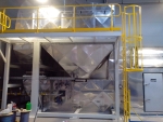 Оборудование-теплоизоляция и окожушивание  алюминием - крестами на заводе